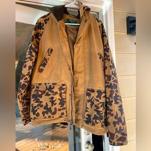 NWT: Orvis Foliage Waxed Field Coat